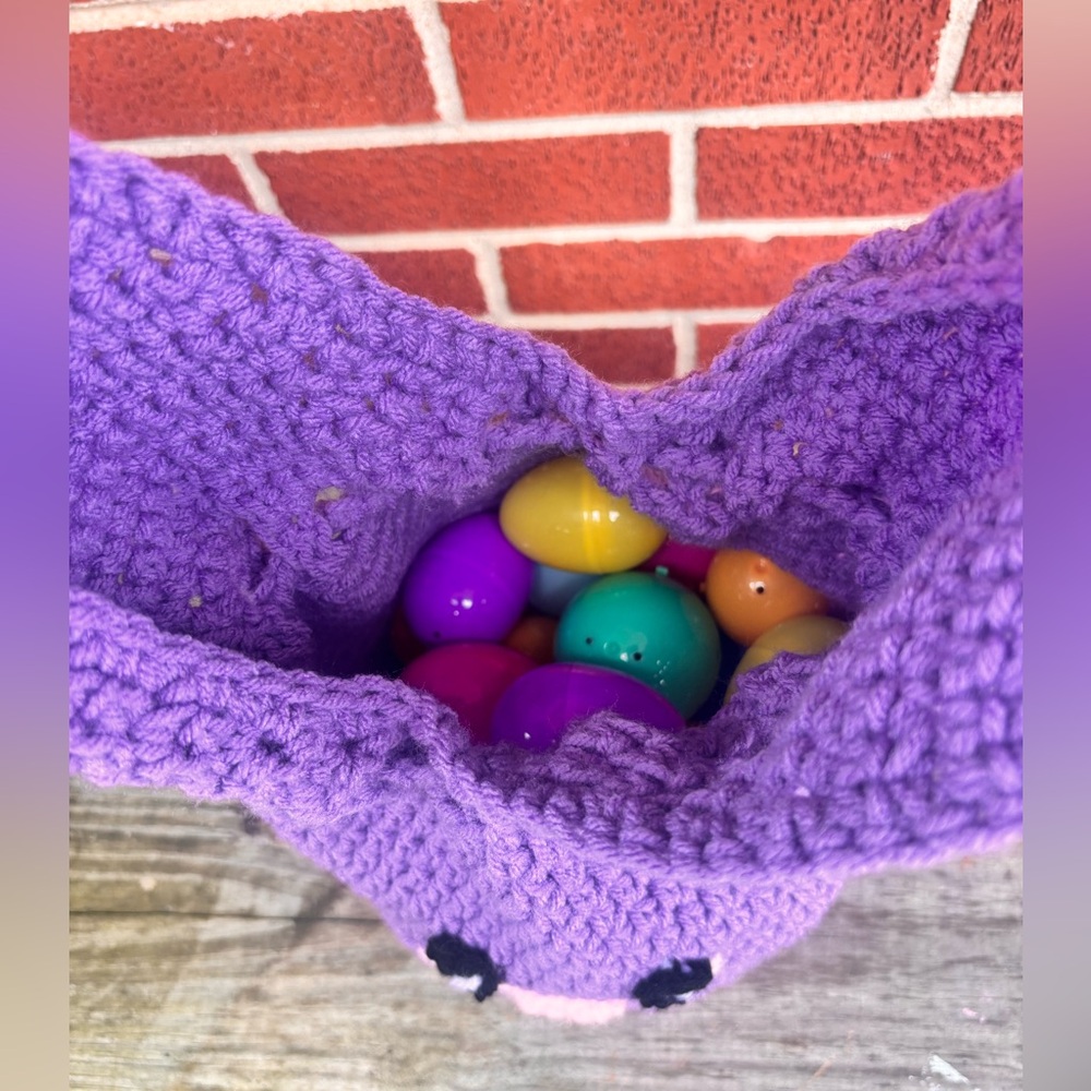 Crochet Bunny Bag - Picture 3 of 7